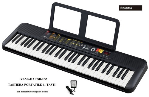 Yamaha psr f52 - f52, tastiera
