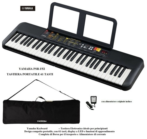 Yamaha psr f52 tastiera - yamaha,
