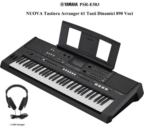 Yamaha psr e583 tastiera - yamaha,